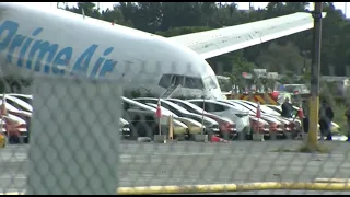 LIVE: NTSB update on Miami Airport Amazon Prime Air crash
