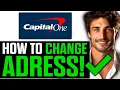 How To Change Address in Capital One App 2025