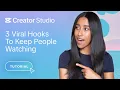 Download Lagu 3 Viral Hooks To Keep People Watching Your Content | CapCut Creator Studio