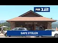 Cascade Locks restaurant burglarized 8 000 safe stolen found empty