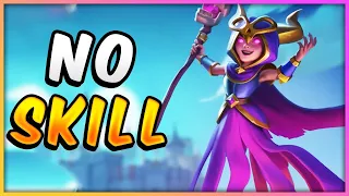 This deck takes ZERO skill