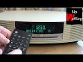 BOSE Wave Music System - How to Change Brightness Display Day Night Mode