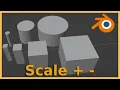 How to scale Objects properly in Blender - Blender for Beginners