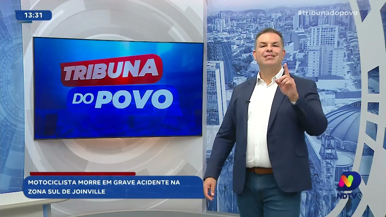 Incêndio de grandes proporções destrói imóvel no centro de Joinville