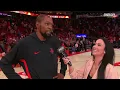 Kevin Durant reacts to becoming 8th player to score 31 000 career points NBA on ESPN
