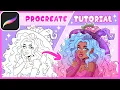 How I Color In Procreate FULL TUTORIAL