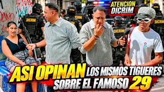 TIGUERES EN CAPOTILLO OPINAN SOBRE EL FAMOSO 29 denle pa bajo