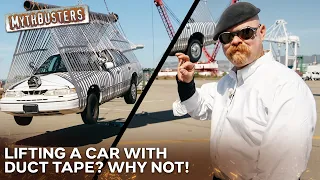 The Craziest Things Adam & Jamie Ever Built With Duct Tape | Mythbusters