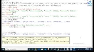 json module in Python Hindi Priya Ranjan code academy