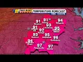 Weather Central North Carolina to see near record-breaking heat Wednesday