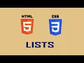 Html5 and Css3 tutorial for Beginners 6 lists