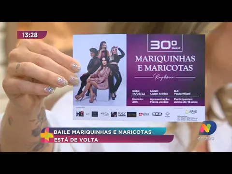 Baile Mariquinhas e Maricotas está de volta