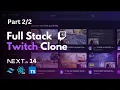 Next js Streaming Platform RTMP Chat Live Analytics Part 2