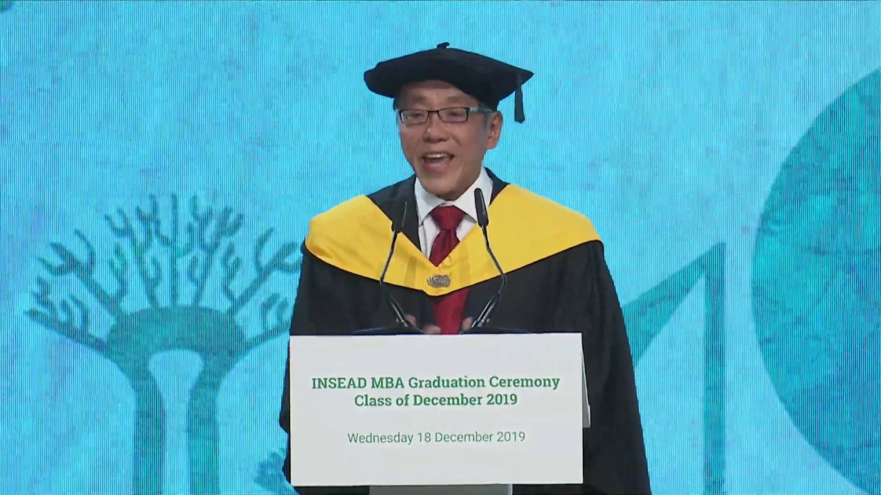 Outline Video MBA Graduation December 2019 - Ho Kwon Ping, Executive Chairman of Banyan Tree Holdings