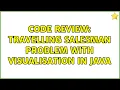 Code Review Travelling Salesman Problem with visualisation in Java