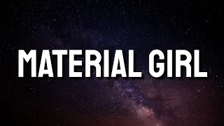 saucy santana material girl lyrics tiktok bass boosted song