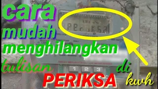 Tenang jangan panik..!!! cara mengatasi listrik eror, cara mengatasi listrik error, cara mengatasi l. 