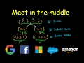 Meet in the middle algorithm