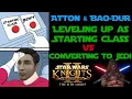 Star Wars KOTOR 2 Atton Bao Dur Starting Class vs Converting to Jedi Should You Level Them Up