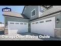 Garage Door Buying Guide