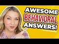 Job Interview Answers for Tell Me About a Time That Work Proven Formula