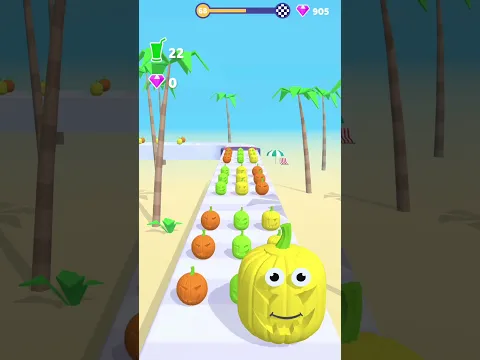 Juice run satisfying gameplay 37 #juicerun #shorts #gameplay