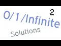 0 1 or Infinite Solutions Algebra 1 ----Math Teacher Mr Ye