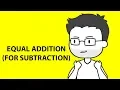Equal Addition for Subtraction How To Mental Math Strategy