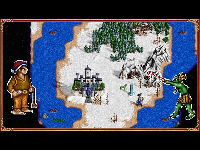 fHeroes 2 milestone update v1.0 + Christmas creatures mod