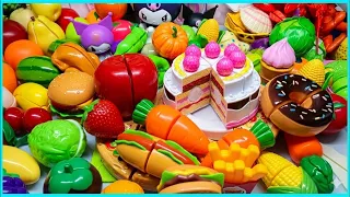 Satisfying Cutting 🍎🌶️🍒🥕🍇🍩Foods Fruits Vegetables Toys ASMR live #shorts #asmr