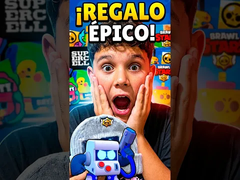 ¡REGALO ÉPICO de Brawl Stars! 😱🎁 #brawlstars #shorts #sorpresa