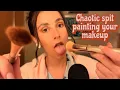 Download Lagu ASMR- Fast and chaotic spit painting your makeup (lofi vibes on a boat)🐬