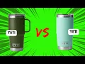 Yeti 20oz Rambler vs Yeti 20oz Travel Mug