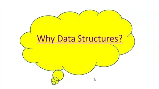Data Structures Introduction why - FathimaG
