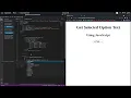 How to get selected option text and pass it into a textfield using javascript