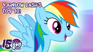 Rainbow Dash - Top 10 Episodes My Little Pony Friendship Is Magic 15th Anniversary Full Episodes