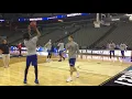 A peek inside of KU s basketball practice in Omaha