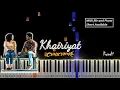 Lagu Khairiyat | Chhichhore | Piano Cover | MIDI and Piano Sheet