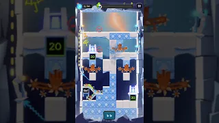 Lemmings World 12 - Build a Snowman Level W 54-27 Perfect Walkthrough