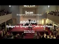 Arvo Pärt, Spiegel im Spiegel for Cello and Piano