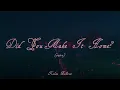 Kelsea Ballerini - Did You Make It Home? (outro) [Official Lyric Video]
