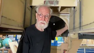 12 July 2022  More work upside down and how I got the idea.