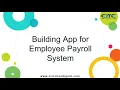 ASP Net Building App for Employee Payroll System Tutorials
