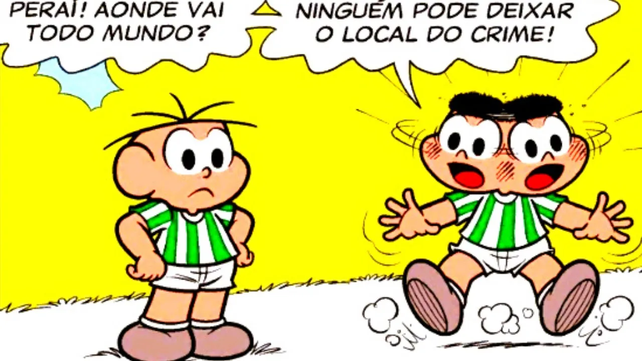 INVESTIGANDO O DESAPARECIMENTO DO TROFÉU - QUADRINHOS DA TURMA DA MÔNICA