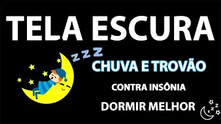 Durma Profundamente em 5 Minutes 🌧 Tela Preta 🌧 Barulho de Chuva Relaxante para Dormir e Relaxar #29