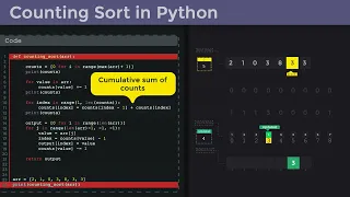 Mastering Counting Sort in Python A Simple Visualized Guide in 5 Minutes