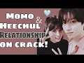 Momo and Heechul Relationship on CRACK They were very obvious
