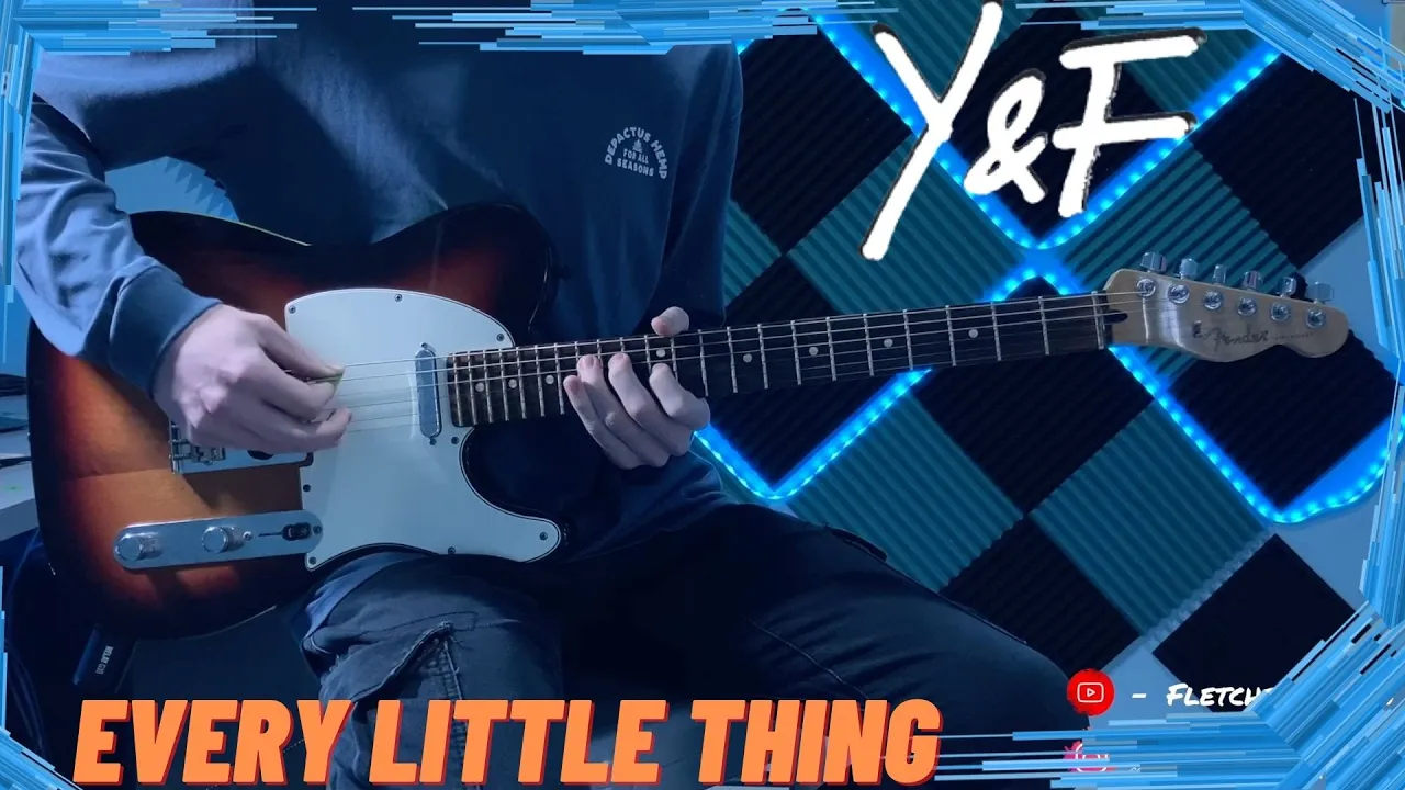 Every Little Thing Lead Guitar Tutorial / Cover - Hillsong Y&F - Fletcher Dillon