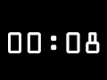 8 Second Timer with Alarm Count Up Stopwatch
