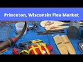 Princeton Wisconsin Flea Market antiques near Green Lake